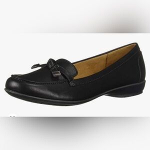 Natural Soul Women's Gracee Loafer, black, 8 M US